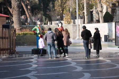 Bakı yeni ilin ilk günündə