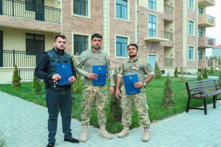 200 mənzil şəhid ailələri və müharibə əlillərinə verildi - FOTO
