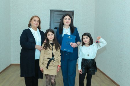 200 mənzil şəhid ailələri və müharibə əlillərinə verildi - FOTO