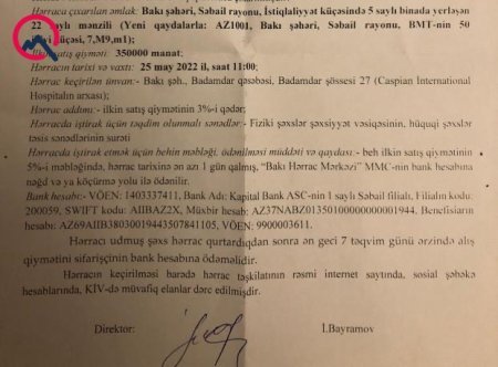 sgəndər Həmidovun övladları arasında narazılıq, ev hərraca çıxarıldı - FOTOLAR