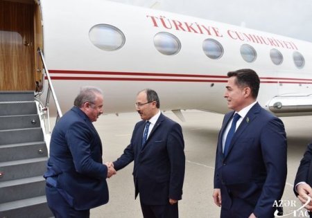 Mustafa Şentop Azərbaycana gəlib - FOTO