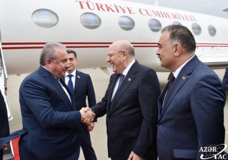 Mustafa Şentop Azərbaycana gəlib - FOTO