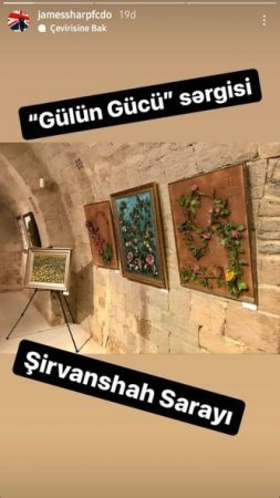 Britaniya səfirindən Şirvanşahlar Sarayı ilə bağlı PAYLAŞIM - FOTO