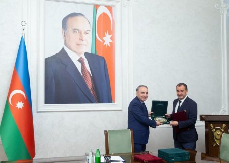 Kamran Əliyev hakim təyin olunan prokurorları qəbul etdi - FOTO