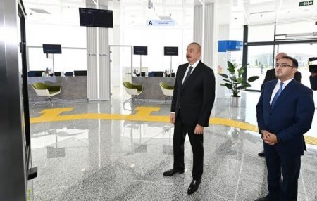 Prezident 2 saylı Sumqayıt regional “ASAN xidmət” mərkəzinin açılışında iştirak edib – FOTO