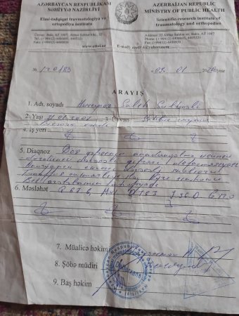 “Məndən 1000 AZN rüşvət istədilər ki, xəstə uşağım xəstə kimi qeydiyyata alınsın” – NAXÇIVANDAN ŞİKAYƏT