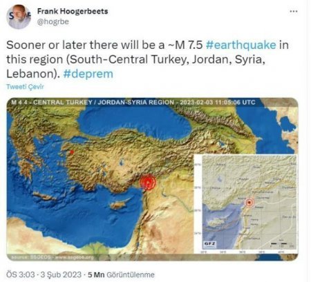 Əsrin fəlakətindən öncədən xəbər verən "zəlzələ peyğəmbəri" SİRRİ AÇDI