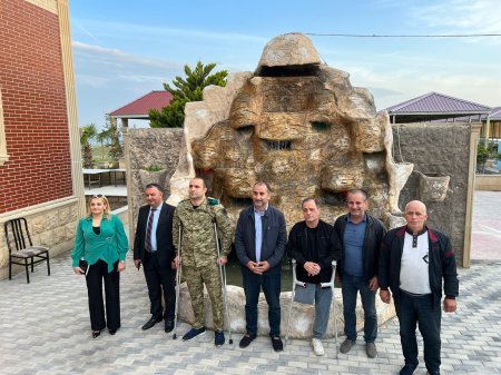 Şəhid ailələril və qazilərlə görüş keçirildi.