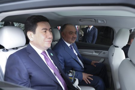 Sahibə Qafarova Məclisə "Togg"la getdi - FOTOLAR