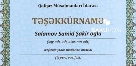 Azərbaycanda axund narkotik satarkən saxlanıldı – FOTO