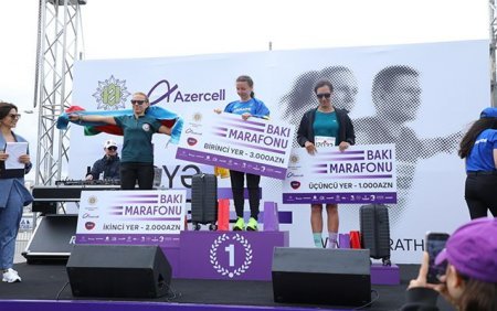 Bakı Marafonunun qalibləri bilindi - FOTO