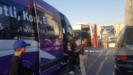 Şuşa şəhərinə növbəti köç karvanı yola salınıb - FOTO